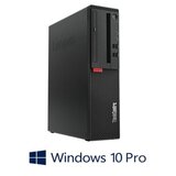 Calculatoare Lenovo M710s SFF, Quad Core i5-7400, 16GB, 500GB SSD, Win 10 Pro